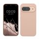 Husa Google Pixel 9/Pixel 9 Pro, Crem, Silicon, KWM000020PI001C