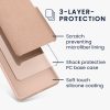 Husa Google Pixel 9/Pixel 9 Pro, Crem, Silicon, KWM000020PI001C