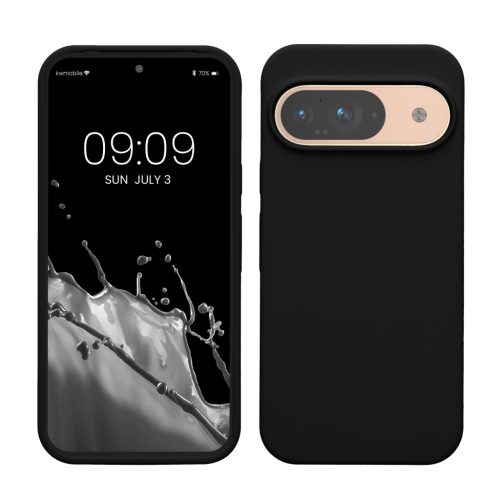 Husa Google Pixel 9/Pixel 9 Pro, Negru, Silicon, KWM000020PI004C