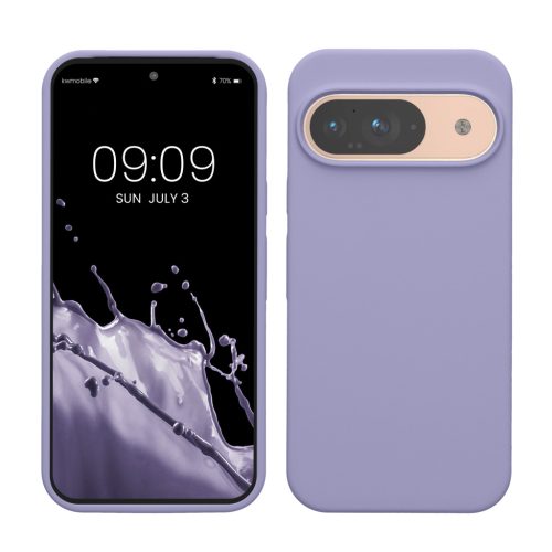 Husa Google Pixel 9/Pixel 9 Pro, Albastru, Silicon, KWM000020PI015C