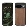 Husa Google Pixel 9/Pixel 9 Pro, Maro, Lemn/Silicon, KWM000020PJ001C