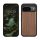 Husa Google Pixel 9/Pixel 9 Pro, Maro, Lemn/Silicon, KWM000020PJ001C