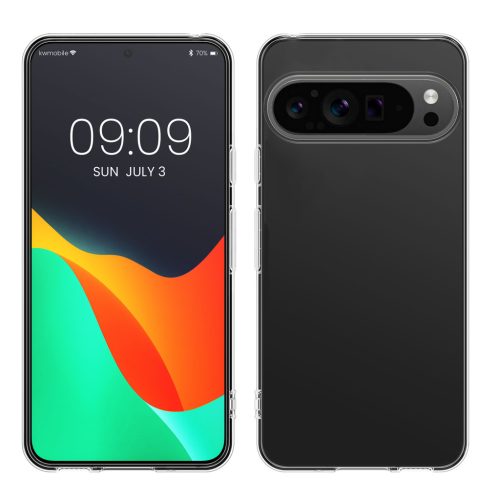 Husa Google Pixel 9 Pro, Transparent, Silicon, KWM000020PL001C