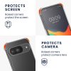 Husa cu jnur Google Pixel 9/Pixel 9 Pro, Transparent/Negru, Silicon, KWM000020PR001C