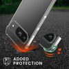 Husa cu jnur Google Pixel 9/Pixel 9 Pro, Transparent/Negru, Silicon, KWM000020PR001C