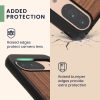 Husa Google Pixel 9/Pixel 9 Pro, Maro, Lemn/Silicon, KWM000020PT001C