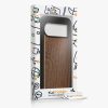 Husa Google Pixel 9/Pixel 9 Pro, Maro, Lemn/Silicon, KWM000020PT002C