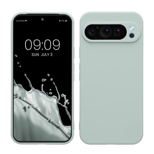 Husa Google Pixel 9 Pro XL, Verde deschis, Silicon, KWM000020PU005C