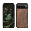 Husa Google Pixel 9 Pro XL, Maro, Lemn/Silicon, KWM000020PX001C