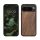 Husa Google Pixel 9 Pro XL, Maro, Lemn/Silicon, KWM000020PX001C