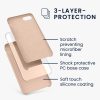 Husa Apple iPhone SE (2022)/iPhone SE (2020)/iPhone 8, Roz deschis, Silicon, KWM0000085I141C