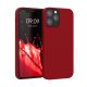 Husa Apple iPhone 12/iPhone 12 Pro, Rosu, Silicon, KWM000011JP101C