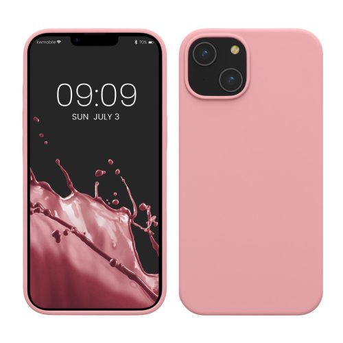 Husa Apple iPhone 14, Roz deschis, Silicon, KWM000016NI048C