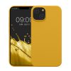 Husa Apple iPhone 14, Galben, Silicon, KWM000016NI049C