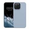 Husa Apple iPhone 14 Pro Max, Albastru deschis, Silicon, KWM000016NL042C