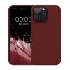 Husa Apple iPhone 14 Pro Max, Rosu inchis, Silicon, KWM000016NL045C