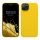 Husa Apple iPhone 15 Plus, Galben, Silicon, KWM000020CB007C