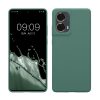 Husa Motorola Moto G85, Verde, Silicon, KWM000022TR005C