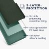 Husa Motorola Moto G85, Verde, Silicon, KWM000022TR005C