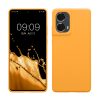 Husa Motorola Moto G85, Portocaliu, Silicon, KWM000022TR007C