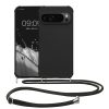 Husa cu jnur Google Pixel 9/Pixel 9 Pro, Negru, Silicon, KWM000020PY001C