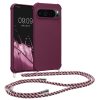 Husa cu jnur Google Pixel 9/Pixel 9 Pro, Violet, Silicon, KWM000020PY004C