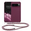 Husa cu jnur Google Pixel 9/Pixel 9 Pro, Violet, Silicon, KWM000020PY004C