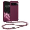 Husa cu jnur Google Pixel 9 Pro XL, Violet, Silicon, KWM000020PZ004C