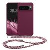 Husa cu jnur Google Pixel 9 Pro XL, Violet, Silicon, KWM000020PZ004C