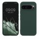 Husa Google Pixel 9/Pixel 9 Pro, Verde inchis, Silicon, KWM000020QA002C