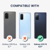 Set Husa si Folie de protectie Samsung Galaxy S20 FE, Negru, Piele ecologica/Silicon, KWM000021UU001C