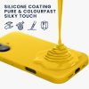 Husa Apple iPhone 16, Galben, Silicon, KWM000022TU002C