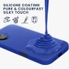 Husa Apple iPhone 16, Albastru, Silicon, KWM000022TU004C