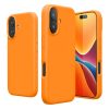 Husa Apple iPhone 16, Portocaliu, Silicon, KWM000022TU007C