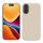 Husa Apple iPhone 16, Crem, Silicon, KWM000022TU010C