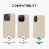 Husa Apple iPhone 16, Crem, Silicon, KWM000022TU010C