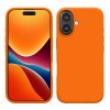 Husa Apple iPhone 16 Plus, Portocaliu, Silicon, KWM000022TV002C