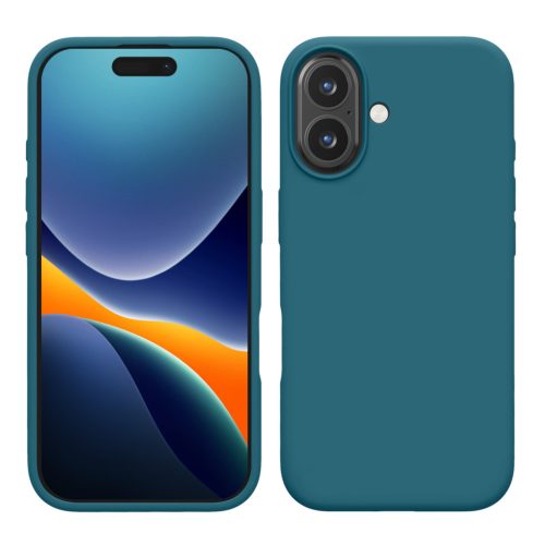 Husa Apple iPhone 16 Plus, Albastru, Silicon, KWM000022TV003C