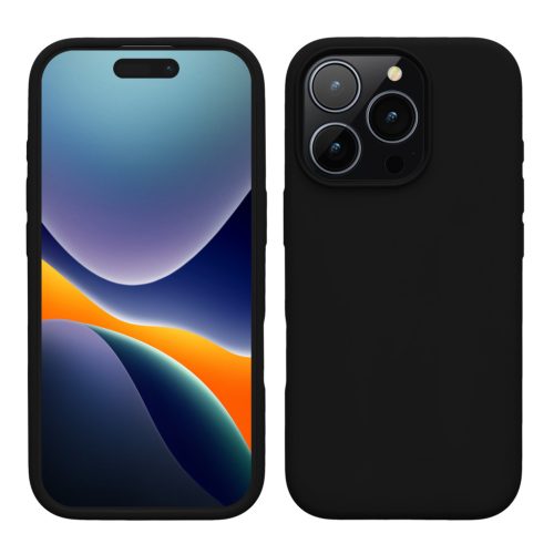 Husa Apple iPhone 16 Pro, Negru, Silicon, KWM000022TW008C