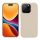 Husa Apple iPhone 16 Pro, Crem, Silicon, KWM000022TW011C