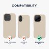 Husa Apple iPhone 16 Pro, Crem, Silicon, KWM000022TW011C
