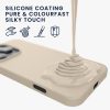 Husa Apple iPhone 16 Pro, Crem, Silicon, KWM000022TW011C