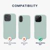 Husa Apple iPhone 16 Pro, Verde deschis, Silicon, KWM000022TW012C