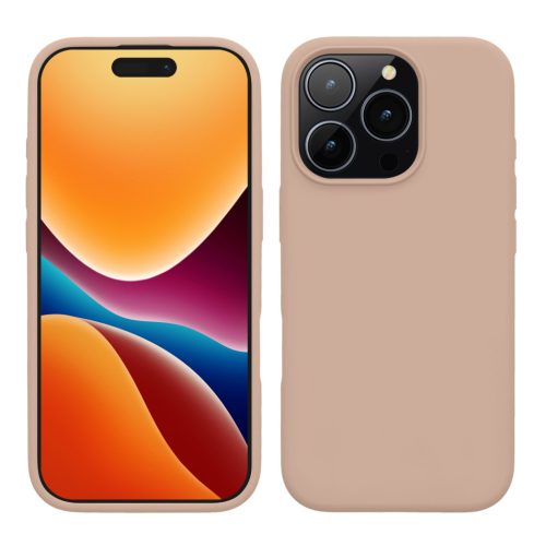 Husa Apple iPhone 16 Pro, Crem, Silicon, KWM000022TW013C