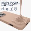Husa Apple iPhone 16 Pro, Crem, Silicon, KWM000022TW013C