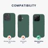 Husa Apple iPhone 16 Pro, Verde, Silicon, KWM000022TW015C