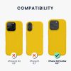 Husa Apple iPhone 16 Pro Max, Galben, Silicon, KWM000022TX001C