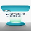Husa Apple iPhone 16 Pro Max, Albastru deschis, Silicon, KWM000022TX004C