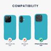 Husa Apple iPhone 16 Pro Max, Albastru deschis, Silicon, KWM000022TX004C