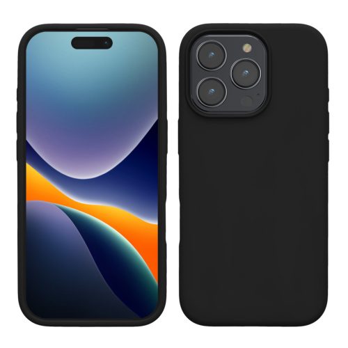 Husa Apple iPhone 16 Pro Max, Negru, Silicon, KWM000022TX005C